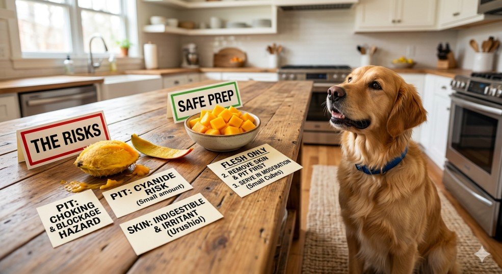 What Makes Mango Potentially Risky for Dogs