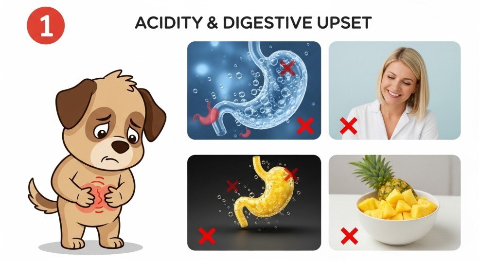 What Makes Pineapple Potentially Unsafe for Dogs