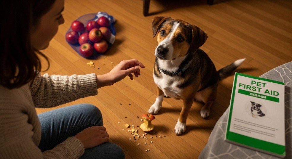 What to Do If My Dog Ate Apple Seeds or the Core