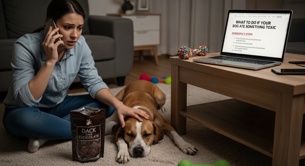 What to Do If Your Dog Ate Something Toxic