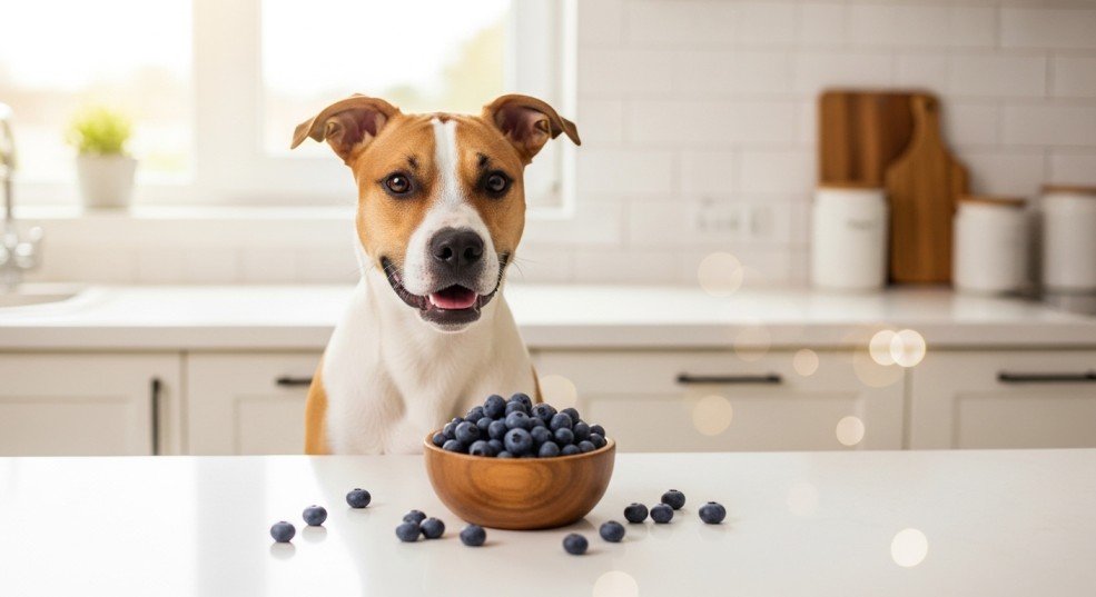 can dogs eat blueberries