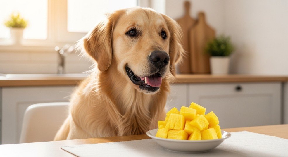 can dogs eat pineapple chunks