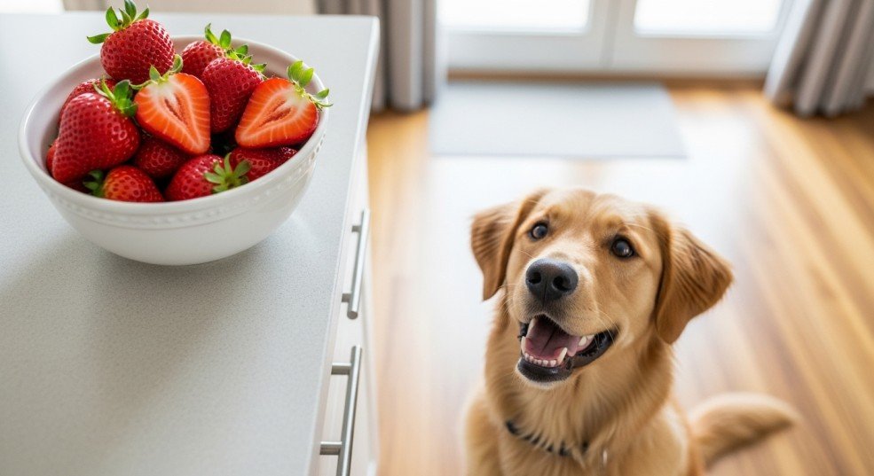 can dogs eat strawberries