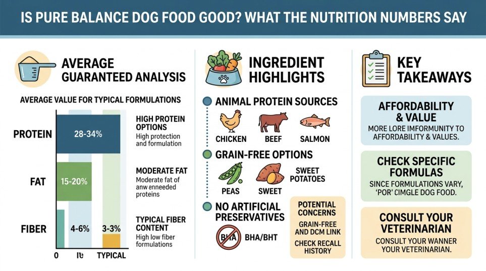 Is Pure Balance Dog Food Good What the Nutrition Numbers Say