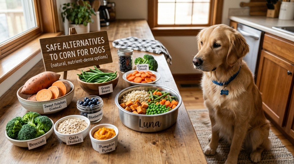 Safe Alternatives to Corn for Dogs