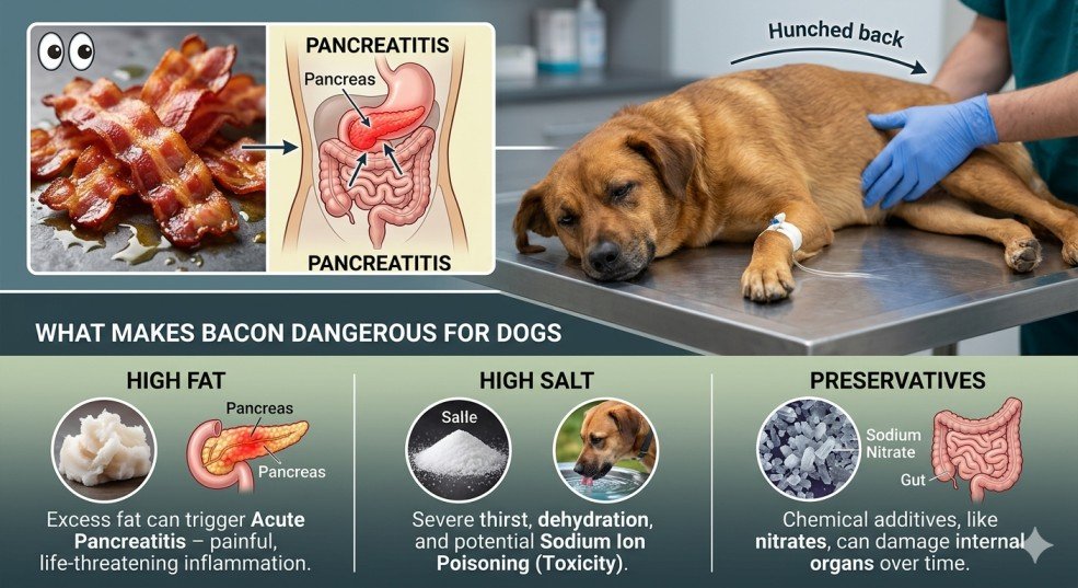 What Makes Bacon Dangerous for Dogs