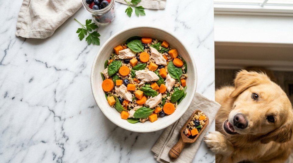 fresh dog food