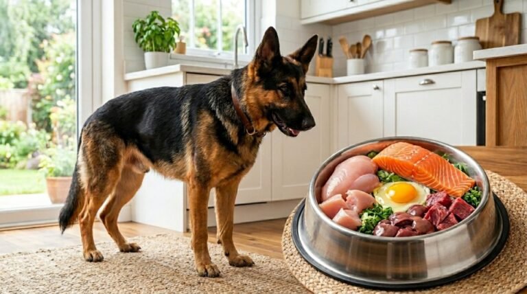 high protein dog food