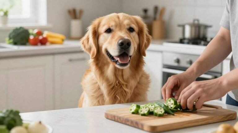 can dog eat okra