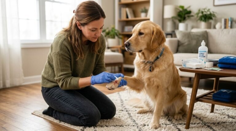 how to heal a dog wound fast at home