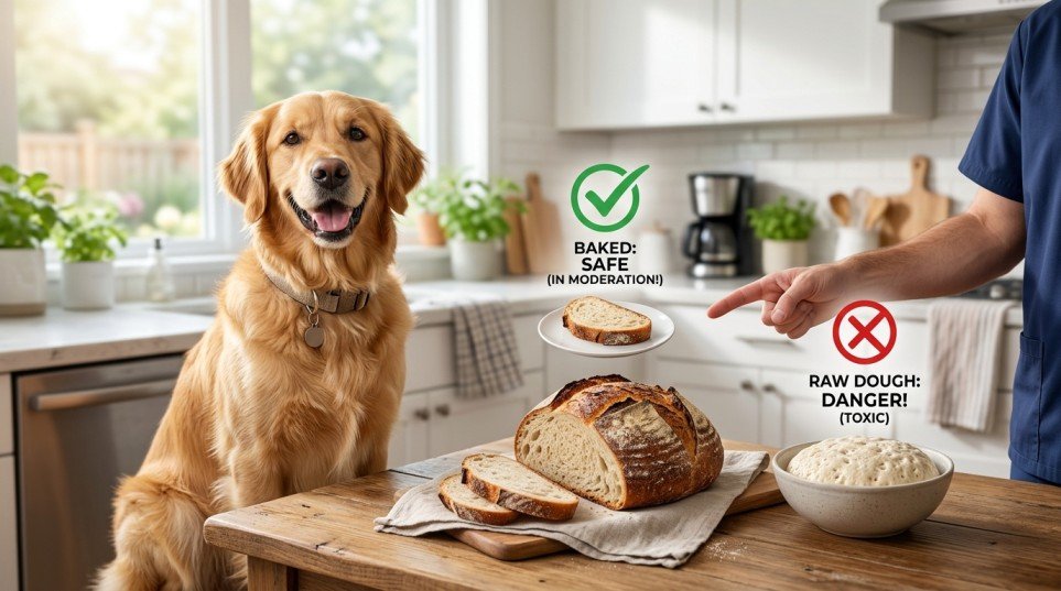 can dog eat sourdough bread