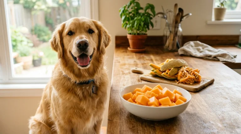 can dogs eat cantaloupe