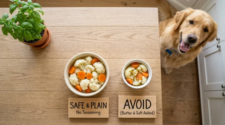 can dogs eat cauliflower