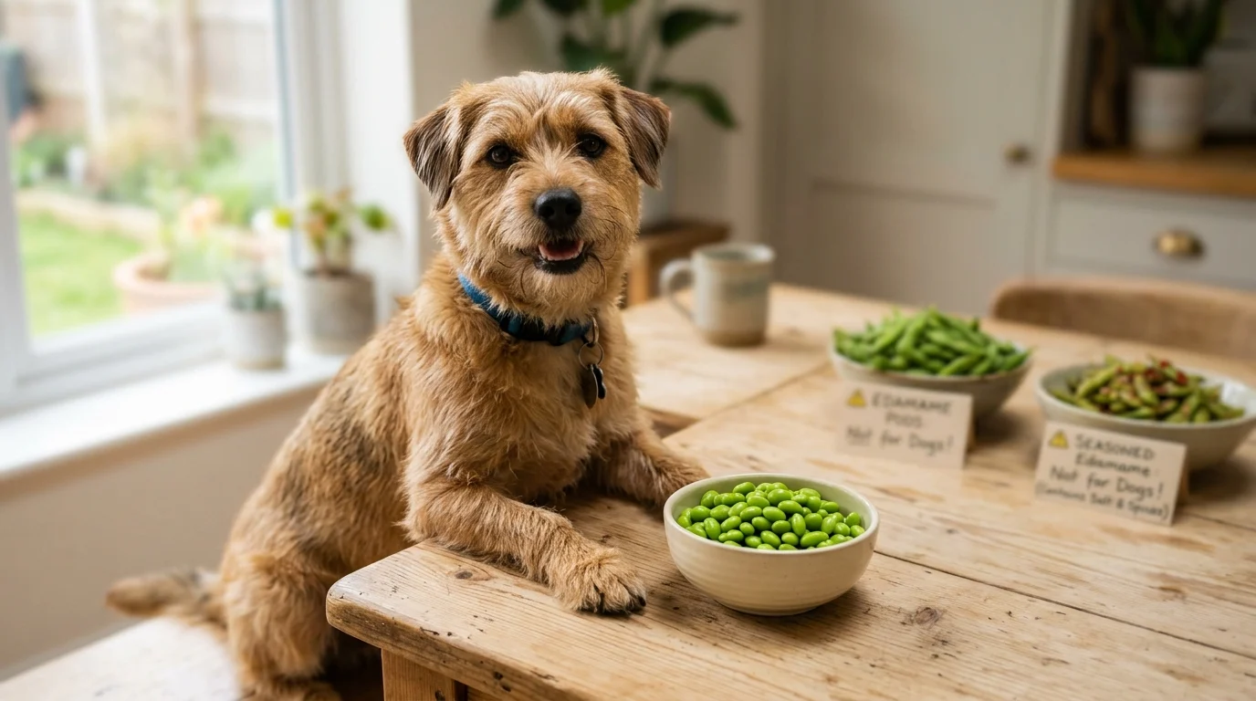 can dogs eat edamame