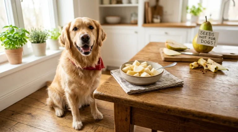 can dogs eat pears