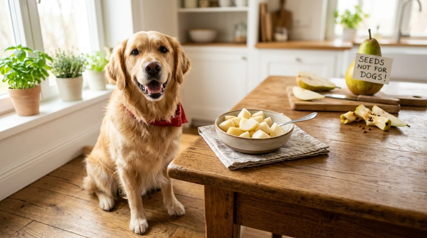 can dogs eat pears