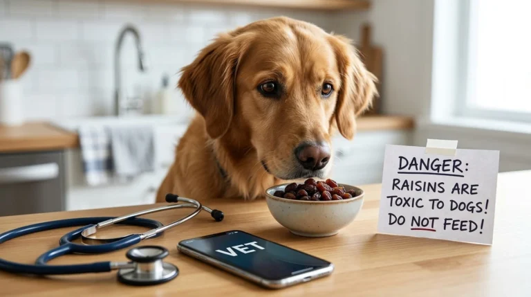 can dogs eat raisins
