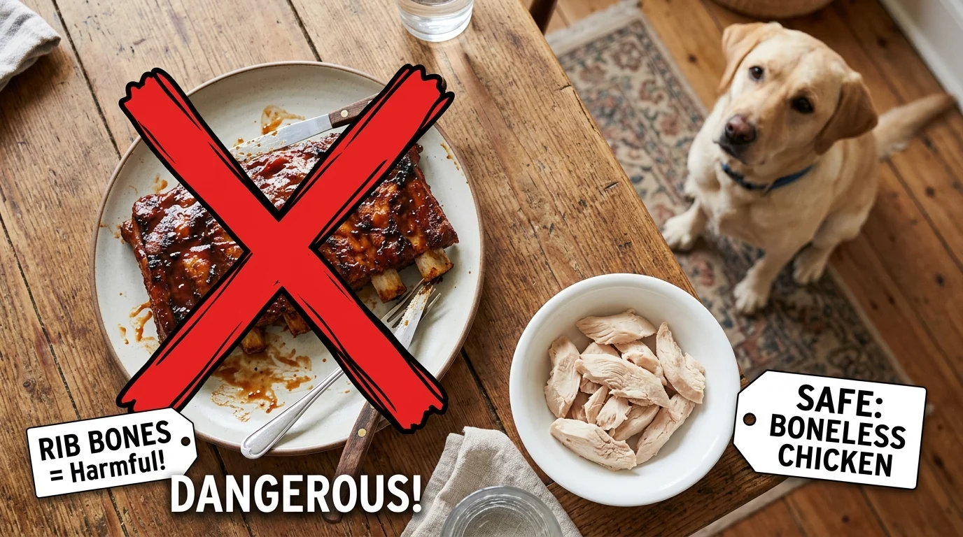 can dogs eat rib bones