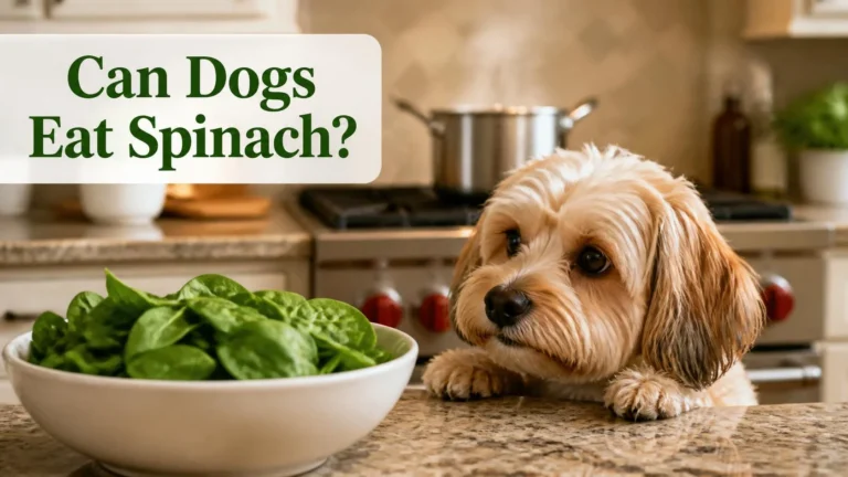 can dogs eat spinach