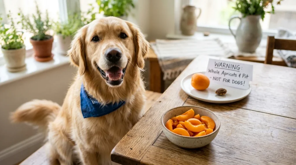 can dogs eat apricots