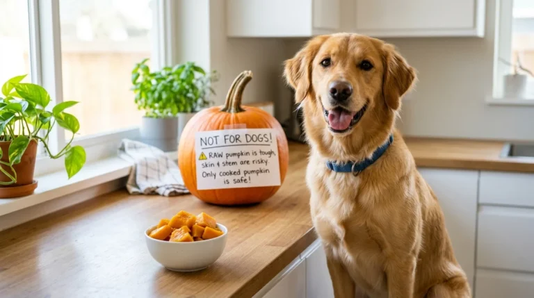 can dogs eat raw pumpkins