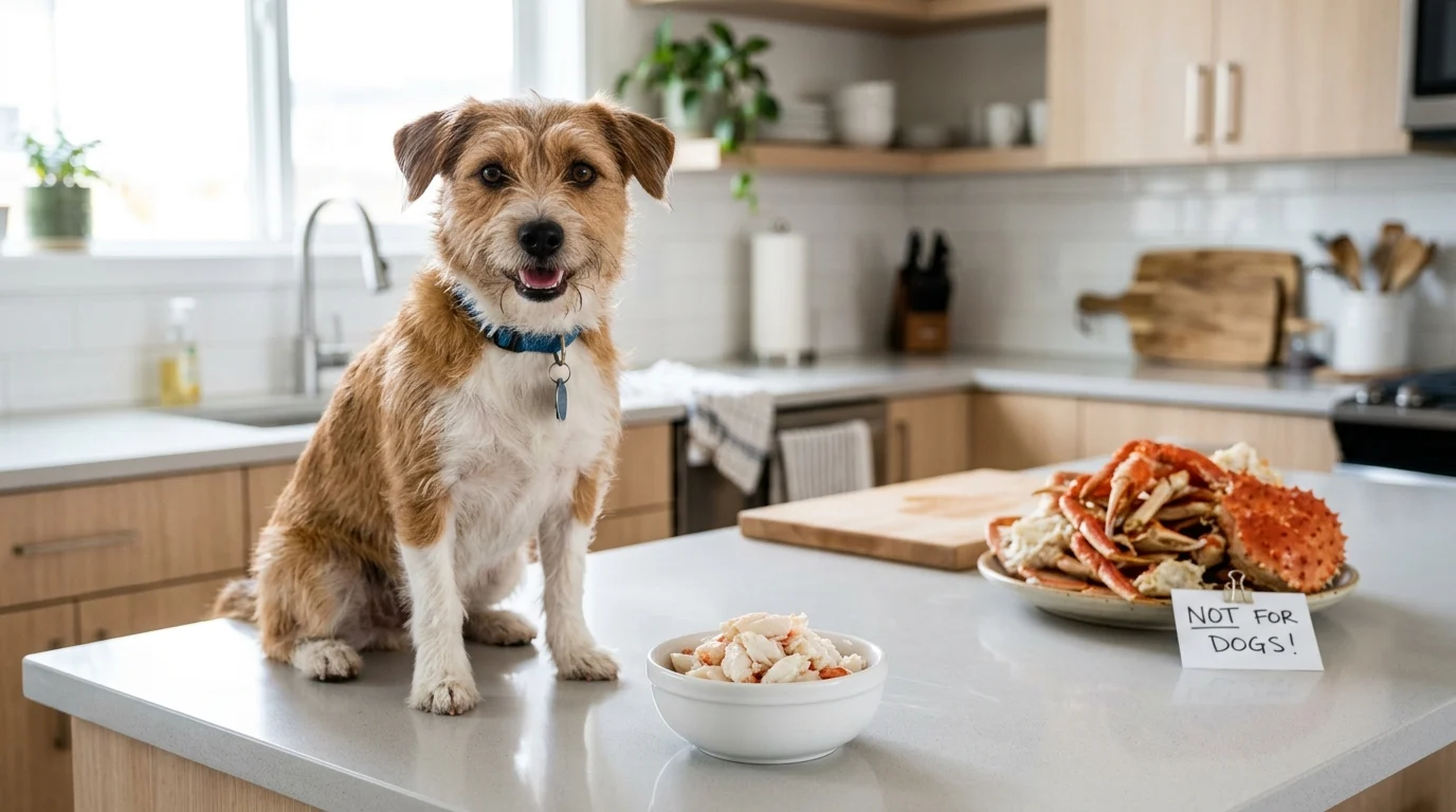 can dogs eat snow crab