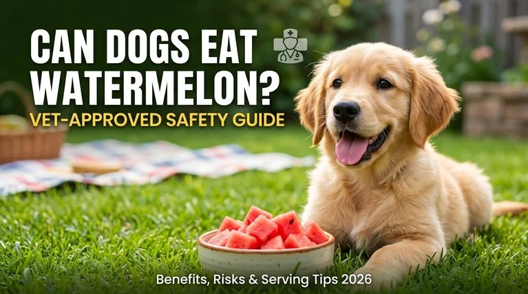 Can Dogs Eat Watermelon? Vet-Approved Safety Guide (Benefits, Risks & Serving Tips 2026)